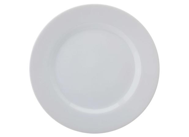 Prato Raso Porcelana 26,9 cm Branco Brasília Schmidt - SCH 405 Menor preço em Prato Raso Porcelana 26,9 cm Branco Brasília Schmidt - SCH 405
