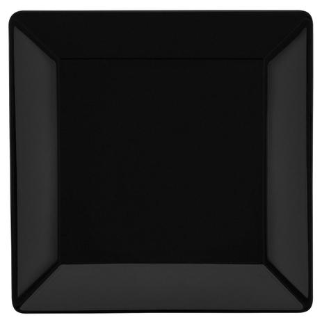 Prato Raso Quartier Black Quadrado 26,5x26,5 cm Oxford Menor preço em Prato Raso Quartier Black Quadrado 26,5x26,5 cm Oxford