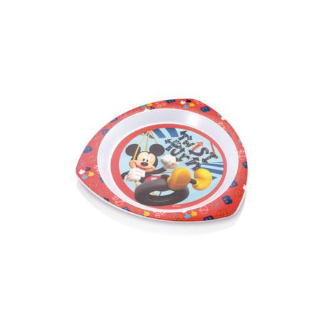 Prato Raso Triangular para Microondas Mickey Multikids Baby - BB091 Menor preço em Prato Raso Triangular para Microondas Mickey Multikids Baby - BB091