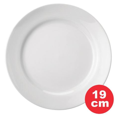 Prato Sobremesa Porcelana Branca 19cm Linha Cilíndrica. Pode ser usado em microondas e Lava-Louça - Schmidt Menor preço em Prato Sobremesa Porcelana Branca 19cm Linha Cilíndrica. Pode ser usado em microondas e Lava-Louça - Schmidt