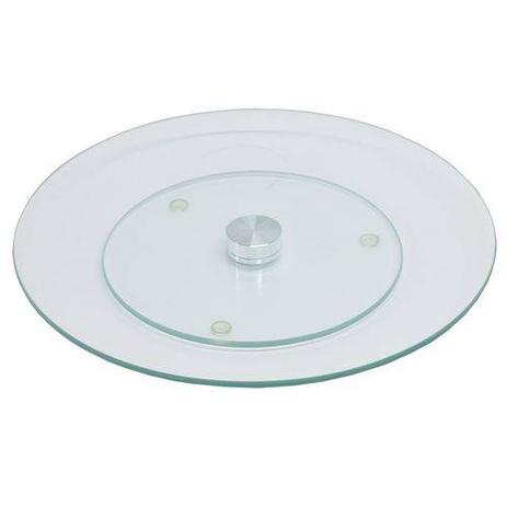 Prato / tabua de vidro giratoria redonda transparente 30cm de ã - Wincy Menor preço em Prato / tabua de vidro giratoria redonda transparente 30cm de ã - Wincy