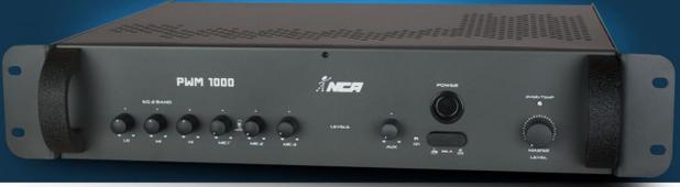 Pré-Amplificador mixer PWM 1000 NCA Menor preço em Pré-Amplificador mixer PWM 1000 NCA
