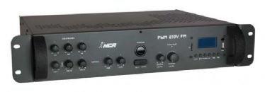 Pré-Amplificador Mixer PWM 300- 210V NCA c/ USB e FM Menor preço em Pré-Amplificador Mixer PWM 300- 210V NCA c/ USB e FM