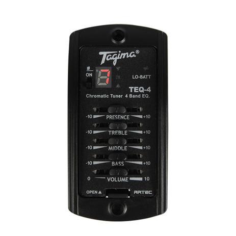 Pre Amplificador Violão Tagima TEQ4 Menor preço em Pre Amplificador Violão Tagima TEQ4