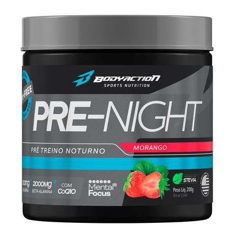 Pré Night 200g Pré Treino - Bodyaction Menor preço em Pré Night 200g Pré Treino - Bodyaction