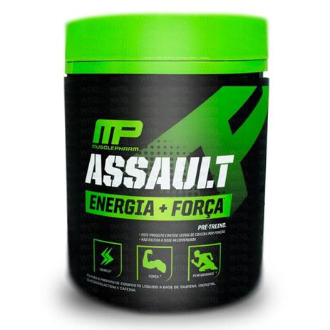 Pré Treino Assault 300g Muscle Pharm Menor preço em Pré Treino Assault 300g Muscle Pharm