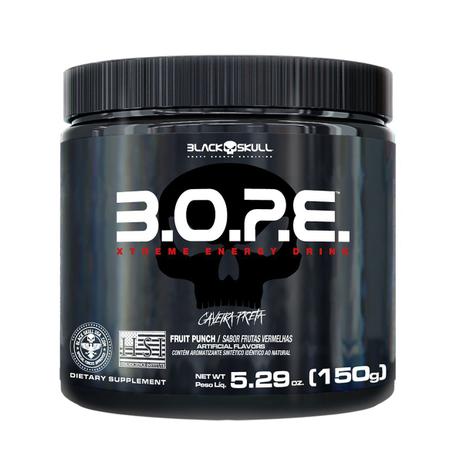 Pré treino b.o.p.e 150g - CAVEIRA PRETA é boa?