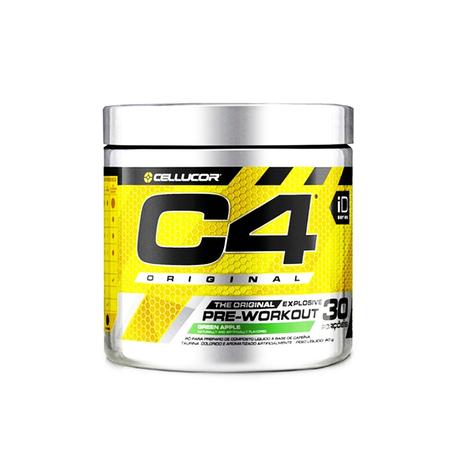 Pré-Treino C4 ORIGINAL 30 servings - Sabor: Apple Green - CELLUCOR Menor preço em Pré-Treino C4 ORIGINAL 30 servings - Sabor: Apple Green - CELLUCOR