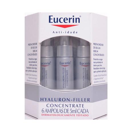 Preenchedor de Rugas Eucerin Hyaluron Filler Concentrate 5ml 6 Ampolas é boa?