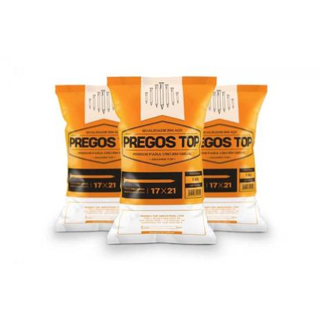 Prego 18x24 1.000gr Pregos Top C/cabeÇa - Arames top Menor preço em Prego 18x24 1.000gr Pregos Top C/cabeÇa - Arames top