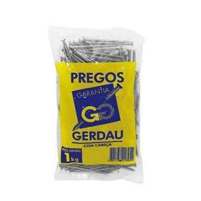 Prego Ardox Gergau 18x24 1kg com Cabeça - Gerdau Menor preço em Prego Ardox Gergau 18x24 1kg com Cabeça - Gerdau