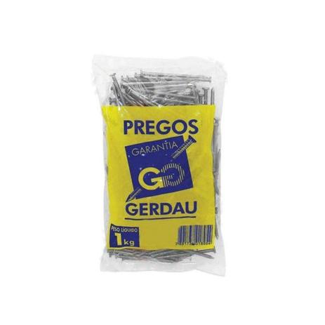 Prego Com Cabeça Polida 16x24 1kg Gerdau Menor preço em Prego Com Cabeça Polida 16x24 1kg Gerdau