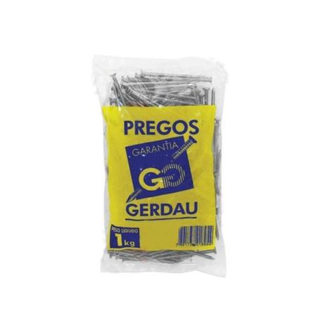 Prego Gerdau18x27 1kg Menor preço em Prego Gerdau18x27 1kg