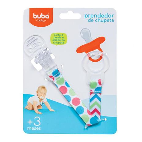 Prendedor De Chupeta Colors Buba Baby 08557 Menor preço em Prendedor De Chupeta Colors Buba Baby 08557