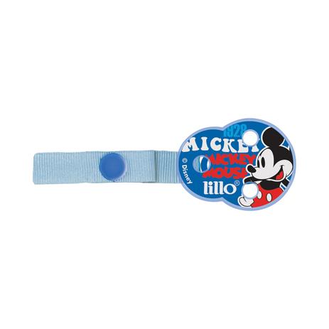 Prendedor de chupeta lillo mickey - azul Menor preço em Prendedor de chupeta lillo mickey - azul
