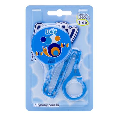Prendedor de Chupeta Zoo com 1 (uma) unidade na cor azul. - Lolly (lolni) Menor preço em Prendedor de Chupeta Zoo com 1 (uma) unidade na cor azul. - Lolly (lolni)