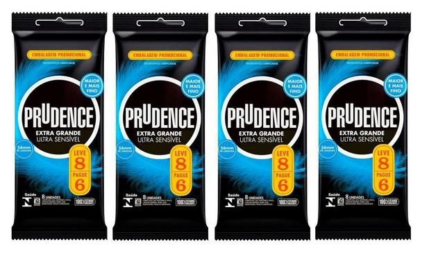 Preservativo Lubrificado Extra Grande Ultra Sensível 32uni - Prudence Menor preço em Preservativo Lubrificado Extra Grande Ultra Sensível 32uni - Prudence