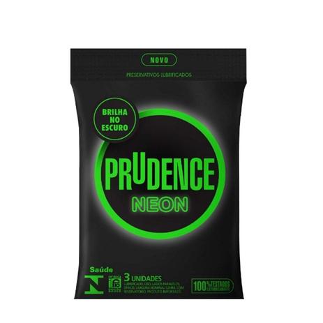 Preservativo Prudence Neon Com 3 Unidades Menor preço em Preservativo Prudence Neon Com 3 Unidades
