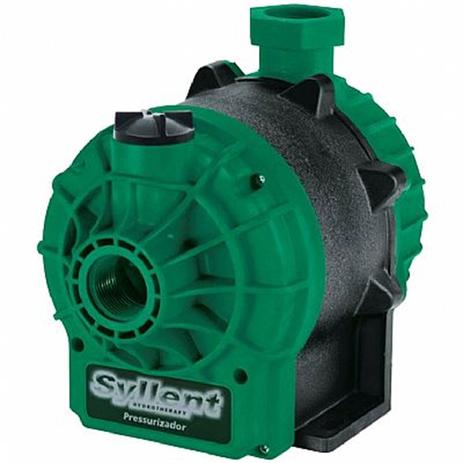 Pressurizador de agua 1cv - 120v, silencioso Syllent para rede hidráulica, com fluxostato interno. Menor preço em Pressurizador de agua 1cv - 120v, silencioso Syllent para rede hidráulica, com fluxostato interno.