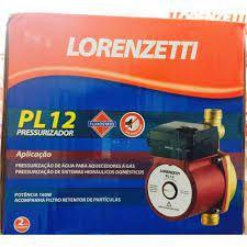 Pressurizador De Água Pl12 Lorenzetti 220v Menor preço em Pressurizador De Água Pl12 Lorenzetti 220v