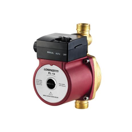 Pressurizador para Sistema Hidráulico 160w 110v Pl12 Vermelho E Preto - Lorenzetti Menor preço em Pressurizador para Sistema Hidráulico 160w 110v Pl12 Vermelho E Preto - Lorenzetti