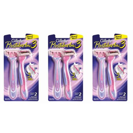 Prestobarba Aparelho Prestobarba 3 Feminino SM C/2 (Kit C/03) Menor preço em Prestobarba Aparelho Prestobarba 3 Feminino SM C/2 (Kit C/03)