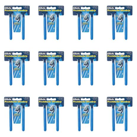 Prestobarba UltraGripe Aparelho Prestobarba Masculino Fix C/2 (Kit C/12) Menor preço em Prestobarba UltraGripe Aparelho Prestobarba Masculino Fix C/2 (Kit C/12)