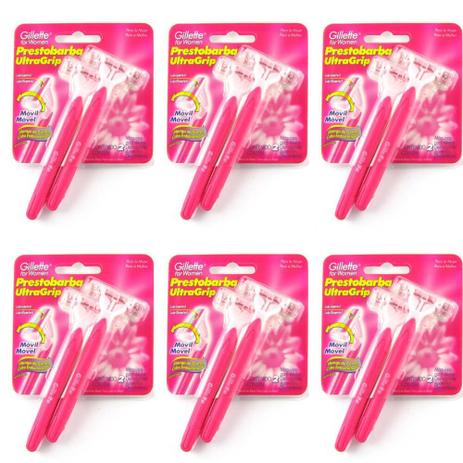 Prestobarba UltraGripe Aparelho Prestobarba Móvel Feminino SM C/2 (Kit C/06) Menor preço em Prestobarba UltraGripe Aparelho Prestobarba Móvel Feminino SM C/2 (Kit C/06)