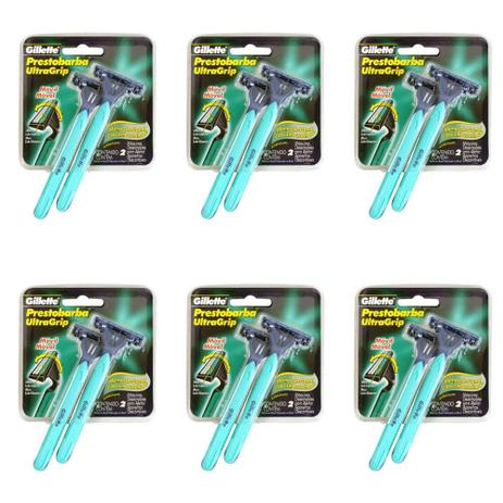 Prestobarba UltraGripe Aparelho Prestobarba Móvel Masculino SM C/2 (Kit C/06) Menor preço em Prestobarba UltraGripe Aparelho Prestobarba Móvel Masculino SM C/2 (Kit C/06)