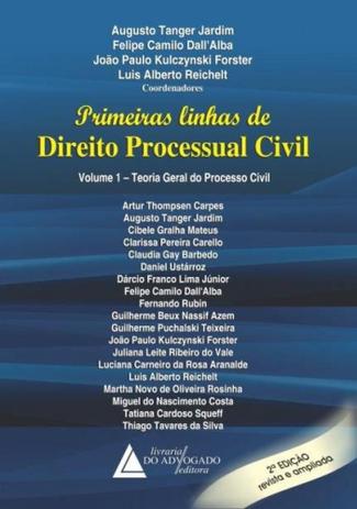 Primeiras Linhas de Direito Processual Civil - Livraria do advogado Menor preço em Primeiras Linhas de Direito Processual Civil - Livraria do advogado