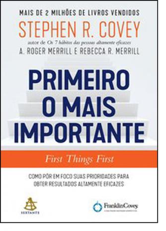Primeiro O Mais Importante - Sextante Menor preço em Primeiro O Mais Importante - Sextante