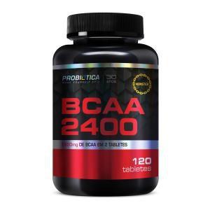 Probiotica BCAA 2400mg 120 Caps Menor preço em Probiotica BCAA 2400mg 120 Caps