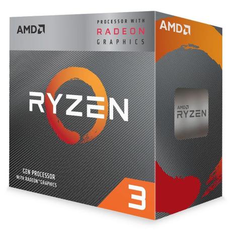 Processador AMD Ryzen 3 3200G, Cache 4MB, 3.6GHz (4GHz Max Turbo), AM4 - YD3200C5FHBOX Menor preço em Processador AMD Ryzen 3 3200G, Cache 4MB, 3.6GHz (4GHz Max Turbo), AM4 - YD3200C5FHBOX