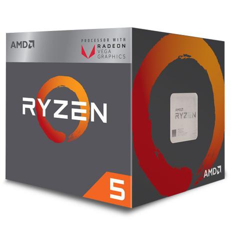 Processador AMD Ryzen 5 2400G AM4 3.6GHz (3.9GHz Max Turbo), Cache 6MB, Cooler Wraith Stealth - YD2400C5FBBOX Menor preço em Processador AMD Ryzen 5 2400G AM4 3.6GHz (3.9GHz Max Turbo), Cache 6MB, Cooler Wraith Stealth - YD2400C5FBBOX