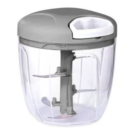 Menor preço em Processador De Alimentos Manual Grande Mixer 5 Laminas Inox - Casa Onze