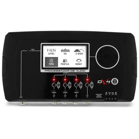 Processador de Áudio Digital JFA DX4 Evolution 4 Saídas 2 Entradas Estéreo Bluetooth Menor preço em Processador de Áudio Digital JFA DX4 Evolution 4 Saídas 2 Entradas Estéreo Bluetooth