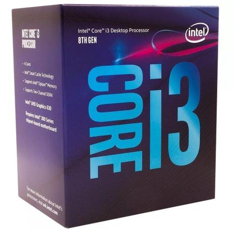 Processador Intel Core i3-8100 6MB 3.6GHz LGA 1151 BX80684I38100 é boa?