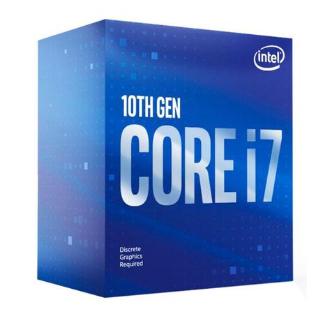 Processador Intel Core i7-10700F 16MB 2.9GHz - 4.8Ghz LGA 1200 BX8070110700F Menor preço em Processador Intel Core i7-10700F 16MB 2.9GHz - 4.8Ghz LGA 1200 BX8070110700F