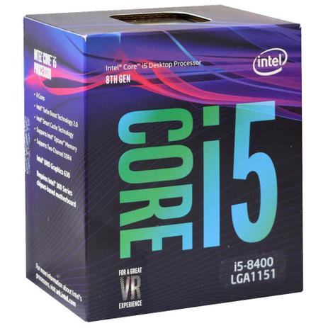Processador Intel I5 8400 Coffee Lake 8a Geração 1151 Bx80684i58400 é boa?