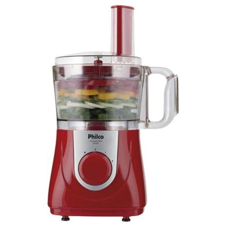 Processador Philco Multifuncional Maxxi 1,2L 800w Vermelho 220v Menor preço em Processador Philco Multifuncional Maxxi 1,2L 800w Vermelho 220v