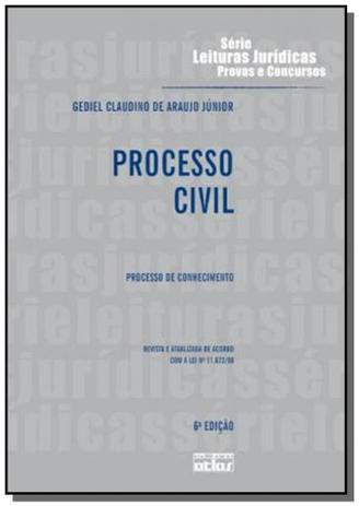 Processo civil: processo de conhecimento - serie01 - Atlas - grupo gen Menor preço em Processo civil: processo de conhecimento - serie01 - Atlas - grupo gen