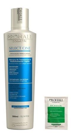 Progressiva Sem Formol Select One 300ml Prohall E Brinde Menor preço em Progressiva Sem Formol Select One 300ml Prohall E Brinde