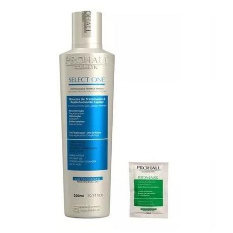 Prohall - Escova Progressiva Select One Um Só Passo Sem Formol (300ml) - Prohall Cosmetic Menor preço em Prohall - Escova Progressiva Select One Um Só Passo Sem Formol (300ml) - Prohall Cosmetic