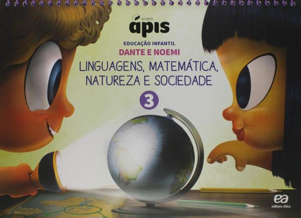 Projeto Ápis - Educação Infantil Volume 3 - Ãtica Menor preço em Projeto Ápis - Educação Infantil Volume 3 - Ãtica
