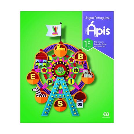 Projeto apis lingua portuguesa - 1 ano - atica Menor preço em Projeto apis lingua portuguesa - 1 ano - atica