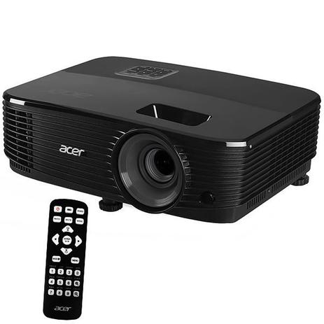 Projetor Acer X1123H de 3.600 Lúmens HDMI / VGA Bivolt Preto Menor preço em Projetor Acer X1123H de 3.600 Lúmens HDMI / VGA Bivolt Preto