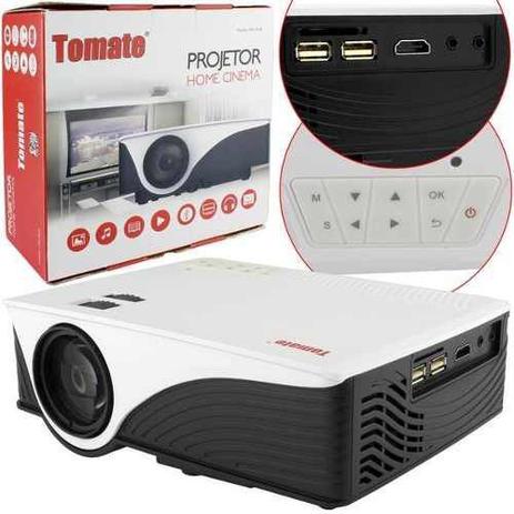 Projetor LED 800 Lumens Hdmi Mpr-7008 Tomate Menor preço em Projetor LED 800 Lumens Hdmi Mpr-7008 Tomate