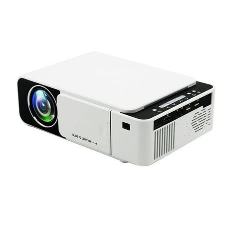 Projetor Led Espelhamento Celular Wifi T5+ Multi Interfaces Branco - Yieqin Menor preço em Projetor Led Espelhamento Celular Wifi T5+ Multi Interfaces Branco - Yieqin