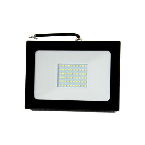 Projetor Led Super Slim 50W Branco Frio Bivolt - Inluss Menor preço em Projetor Led Super Slim 50W Branco Frio Bivolt - Inluss