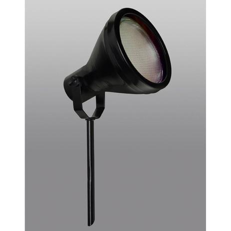 Projetor para jardim com tampa e vidro temperado 01 E27 Lâmpada PAR 30 ou PAR 38 - Preto - Ideal iluminação é boa?
